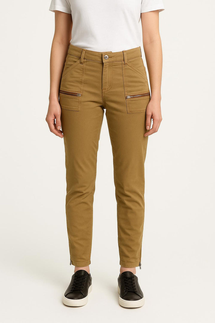 Pantalon Jaune - Taille S/36 de la marque IKKS | PARAD35506 - Vendu par Paradigme - Image 1