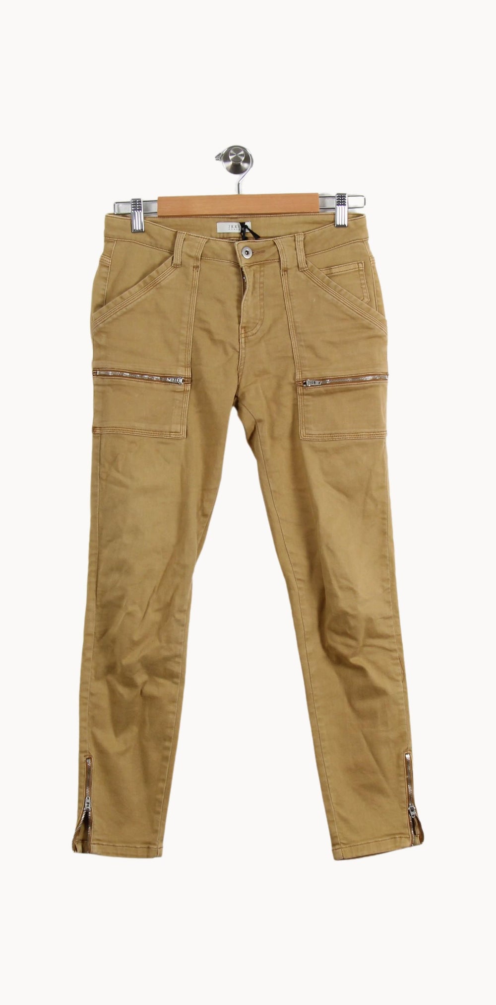 Pantalon Jaune - Taille S/36 de la marque IKKS | PARAD35506 - Vendu par Paradigme - Image 2