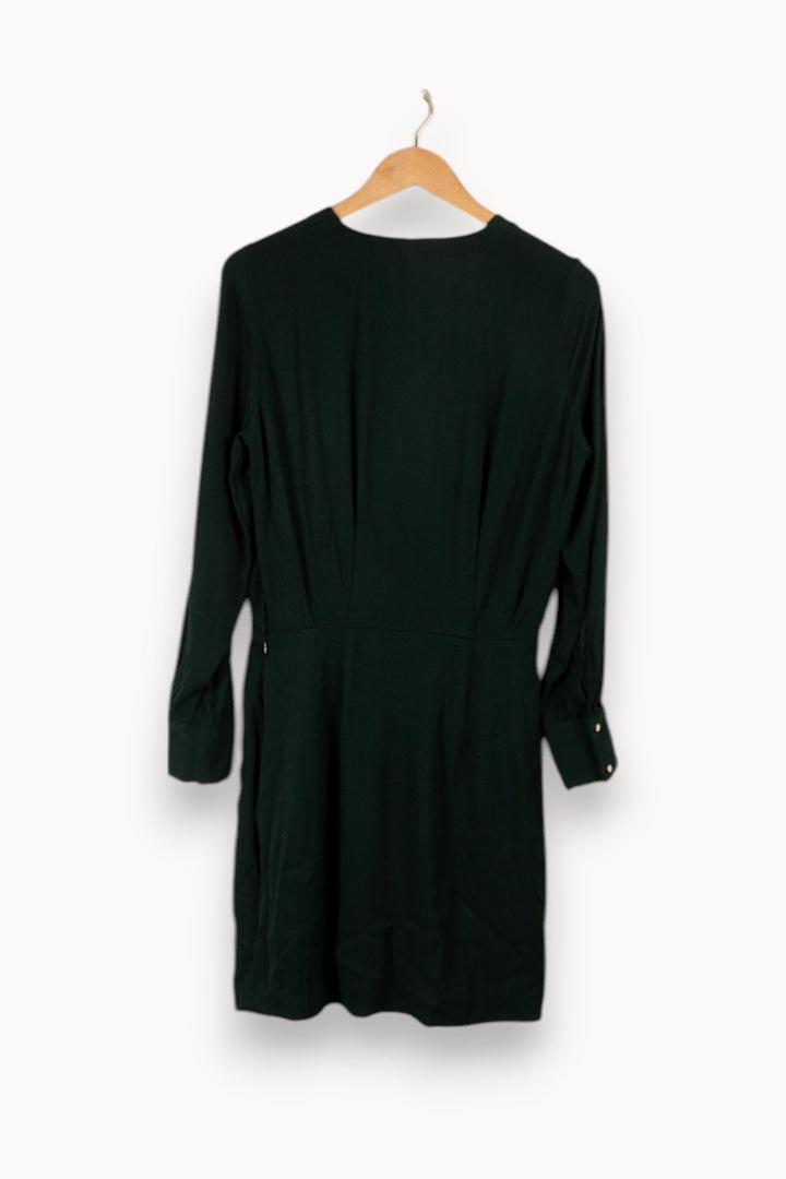 Robe Portefeuille Verte - Taille M/38 de la marque I.Code | PARAD35508 - Vendu par Paradigme - Image 4