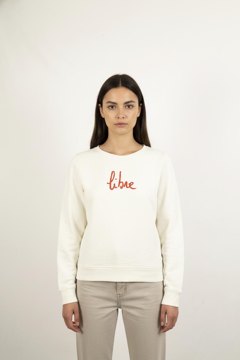 Sweatshirt Blanc - Taille S/36