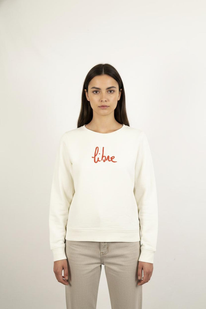 Sweatshirt Blanc - Taille S/36