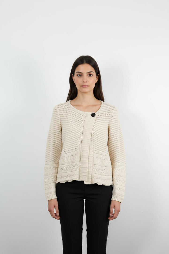 Cardigan Beige - Taille M/38