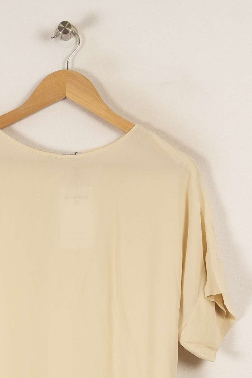 Top beige - Taille M/38 de la marque Gerard Darel | PARAD35535 - Vendu par Paradigme - Image 2