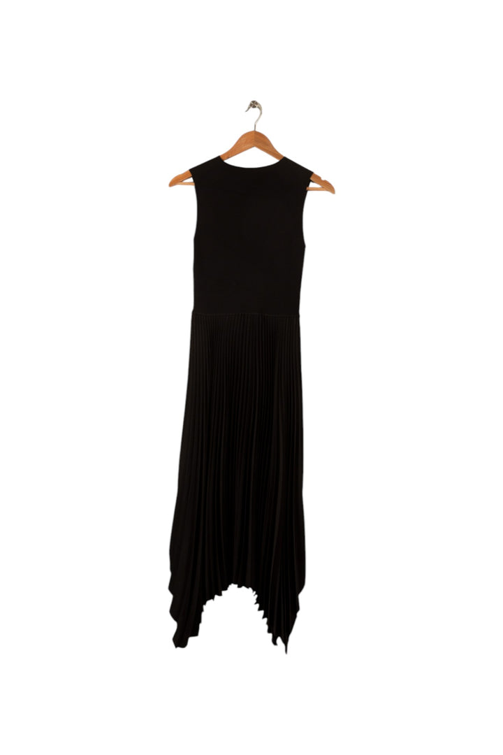 Robe longue noire plissée - Taille S/36 de la marque Joseph | PARAD35538 - Vendu par Paradigme - Image 3