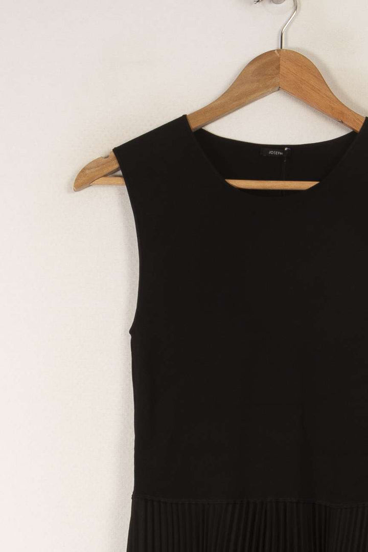 Robe longue noire plissée - Taille S/36 de la marque Joseph | PARAD35538 - Vendu par Paradigme - Image 2