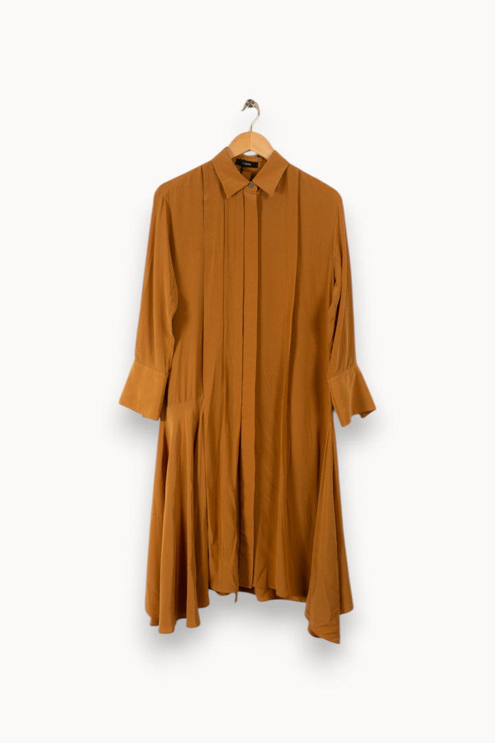 Robe jaune moutarde/marron - Taille S/36 de la marque Joseph | PARAD35540 - Vendu par Paradigme - Image 1