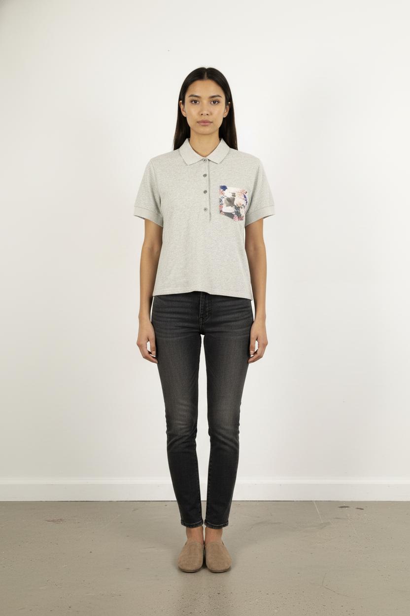 Polo Gris - Taille XS/34