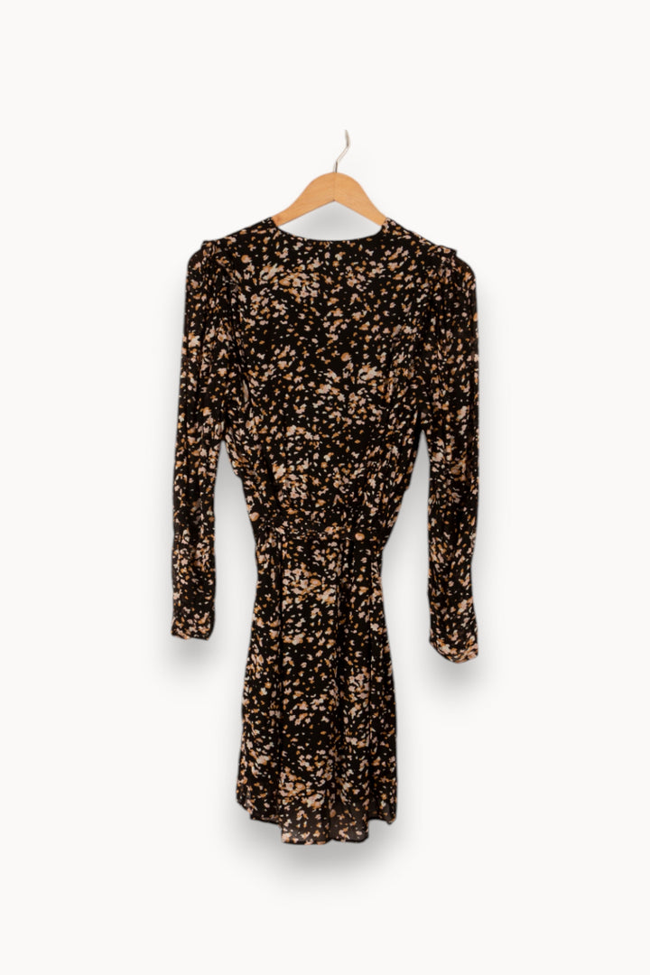 Robe noire à motifs - Taille S/36 de la marque Suncoo | PARAD35551 - Vendu par Paradigme - Image 3