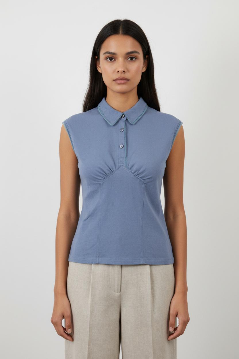 Top bleu - Taille M/38