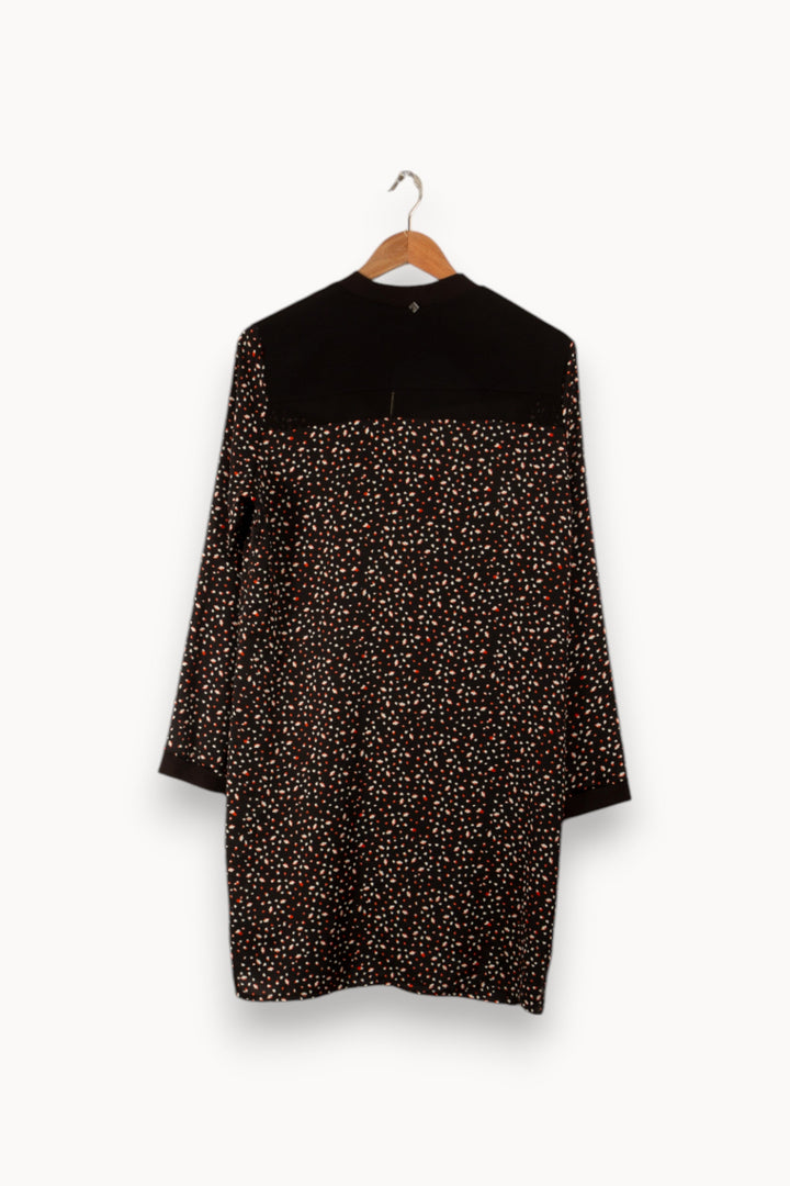 Robe noire à motifs - Taille XL/42 de la marque I.Code | PARAD35576 - Vendu par Paradigme - Image 3