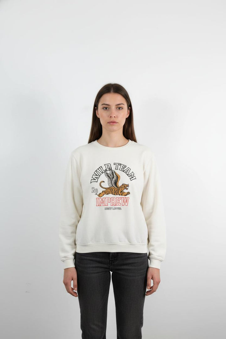 Sweat-shirt Blanc - Taille XS/34