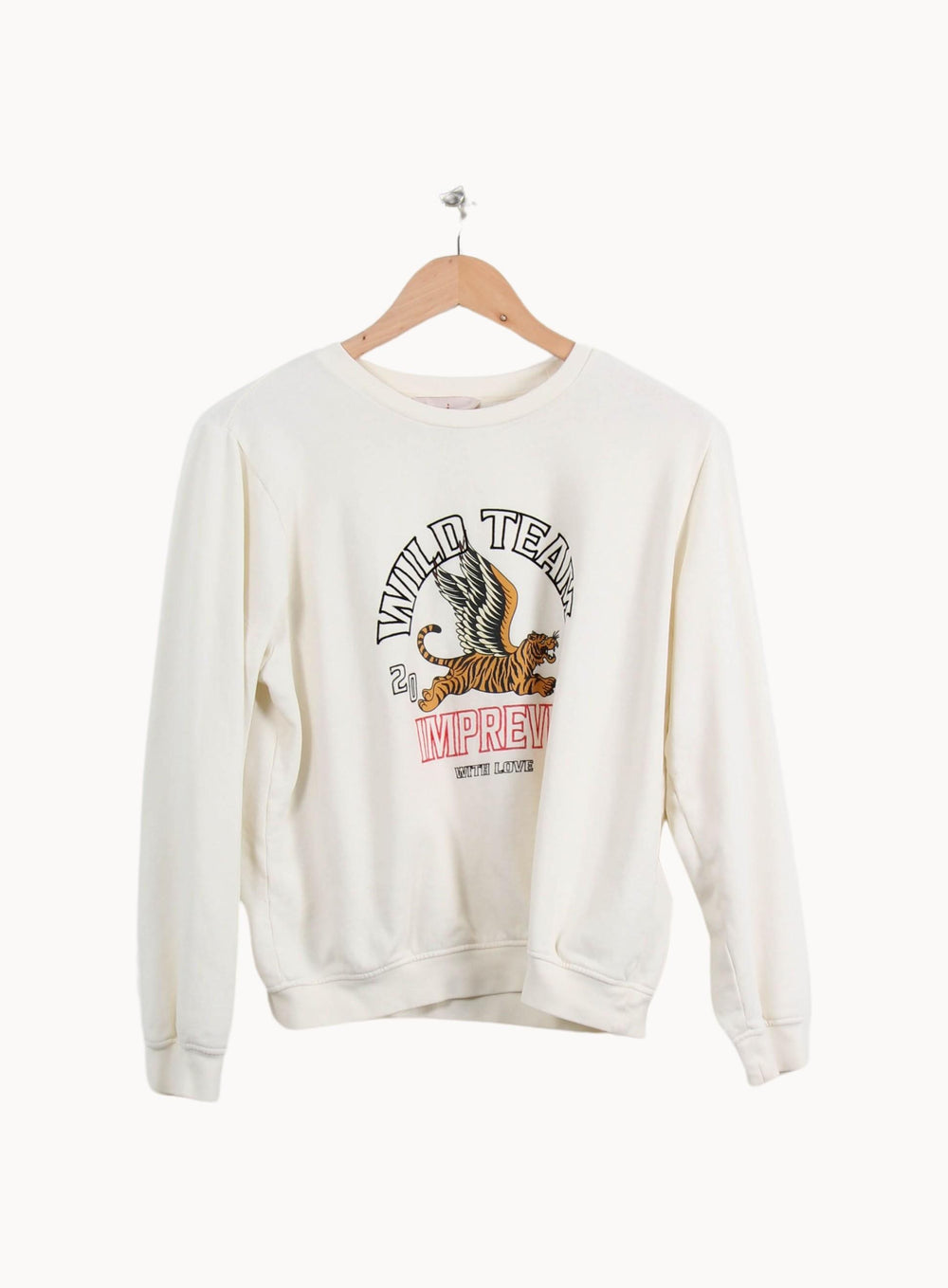 Sweat-shirt Blanc - Taille XS/34 de la marque Imprevu | PARAD35578 - Vendu par Paradigme - Image 2