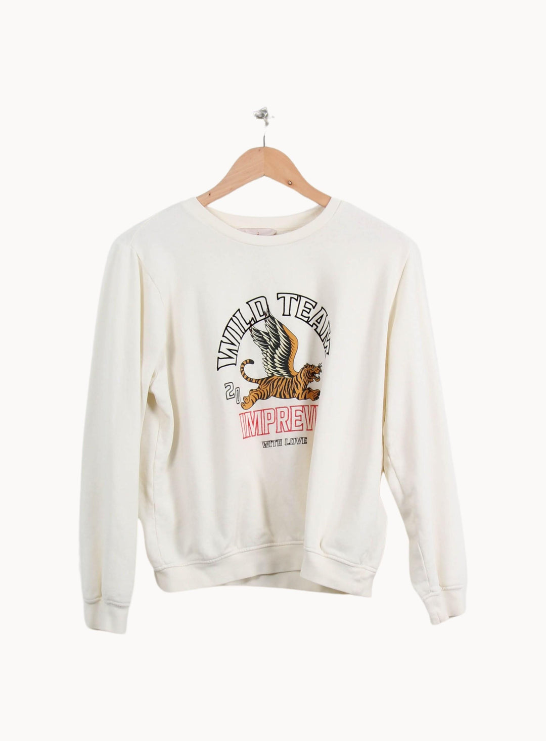 Sweat-shirt Blanc - Taille XS/34 de la marque Imprevu | PARAD35578 - Vendu par Paradigme - Image 2