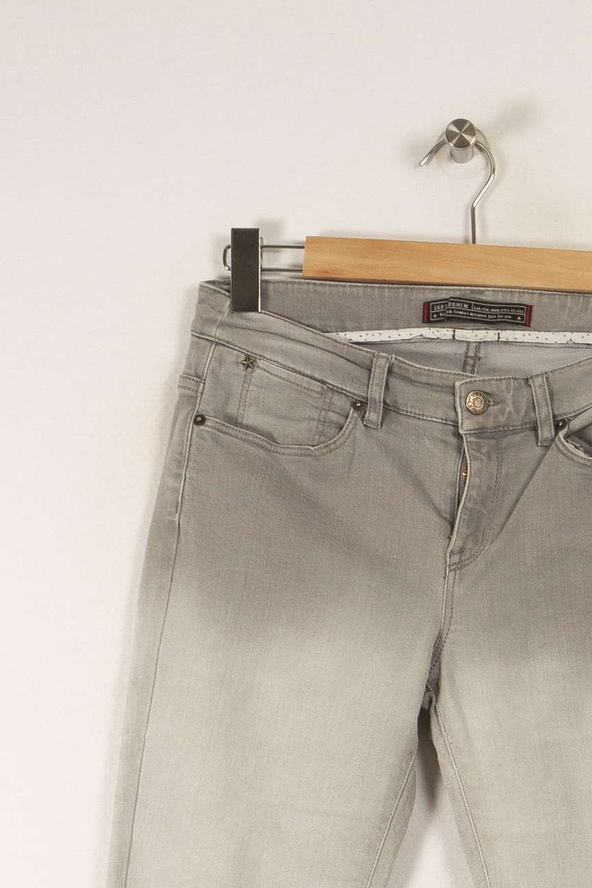 Jean Gris - Taille M/38 de la marque IKKS | PARAD35586 - Vendu par Paradigme - Image 2