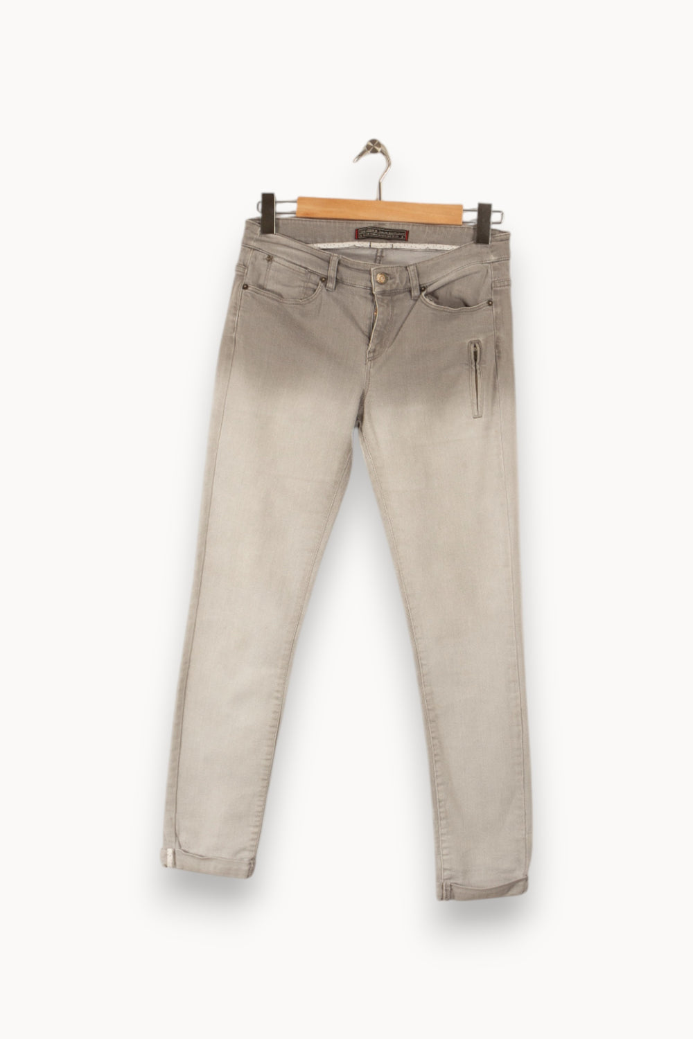 Jean Gris - Taille M/38 de la marque IKKS | PARAD35586 - Vendu par Paradigme - Image 1