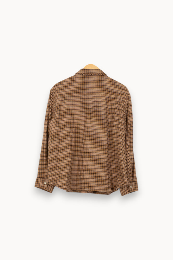 Chemise Overshirt Beige et Marron - Taille XL/42 de la marque Labdip | PARAD35608 - Vendu par Paradigme - Image 4