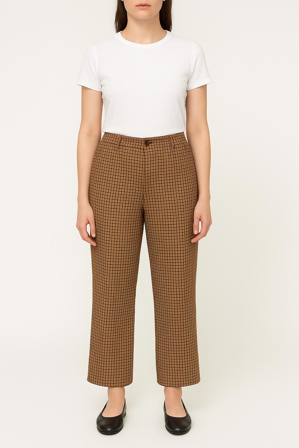 Pantalon À Carreaux Beige et Noir - Taille XL/42 de la marque Labdip | PARAD35609 - Vendu par Paradigme - Image 1