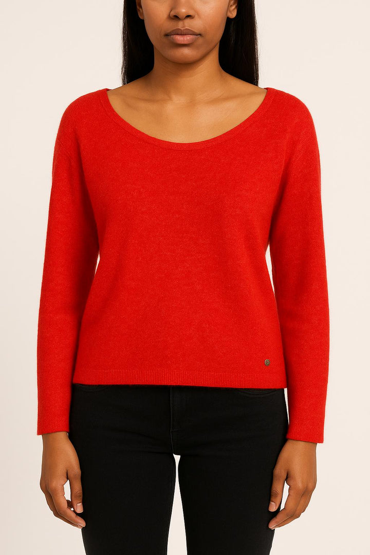 Pull Rouge - Taille L/40 de la marque Des petits hauts | PARAD35614 - Vendu par Paradigme - Image 1