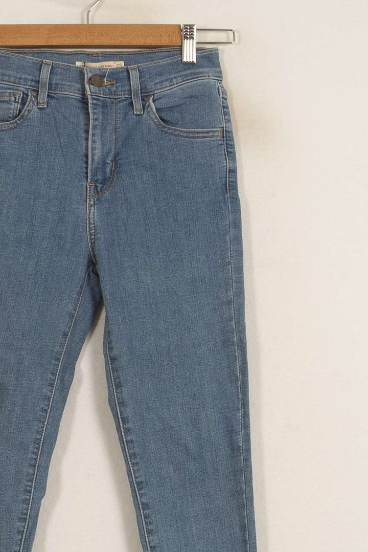 Jean Skinny Bleu - Taille XS/34 de la marque Levi's | PARAD35631 - Vendu par Paradigme - Image 3