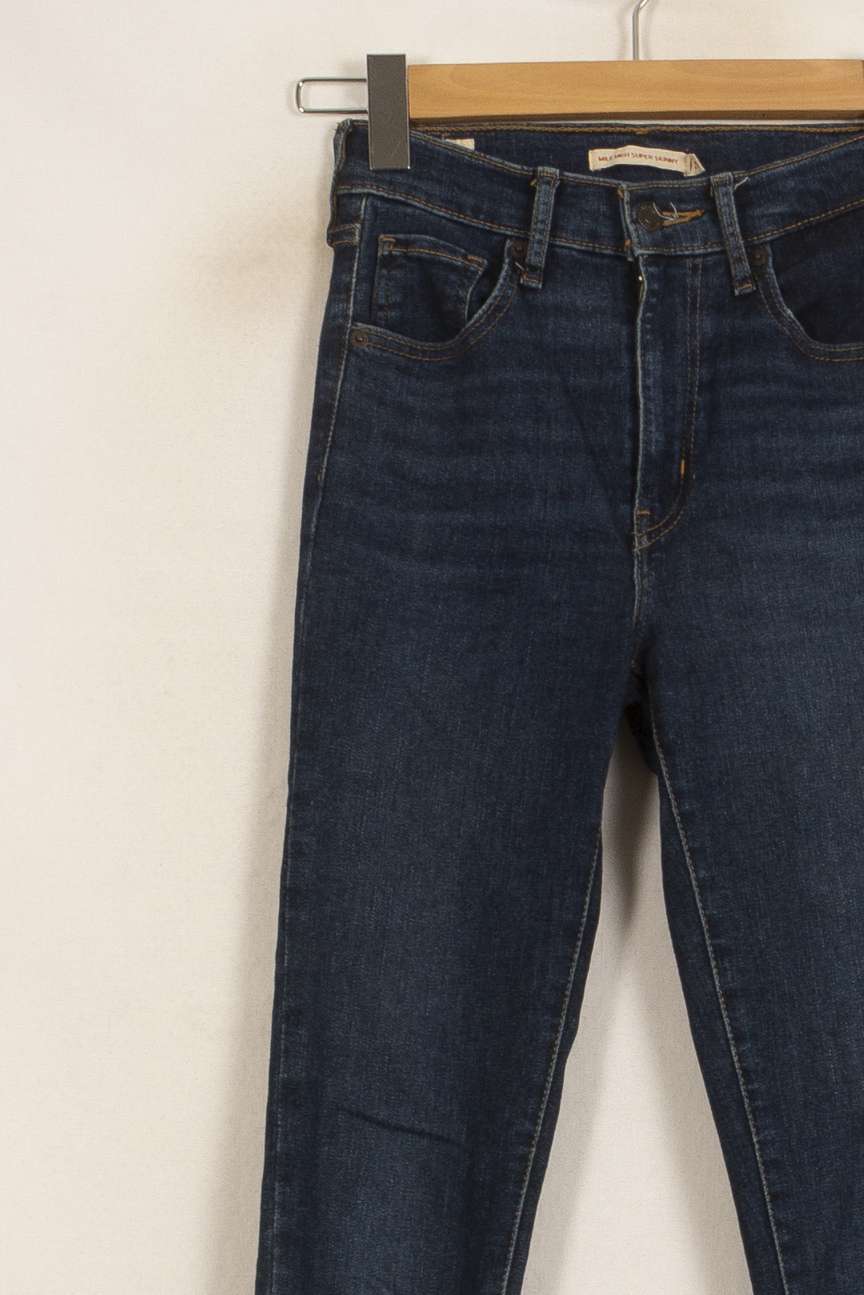 Jean Skinny Bleu - Taille XS/34 de la marque Levi's | PARAD35633 - Vendu par Paradigme - Image 3