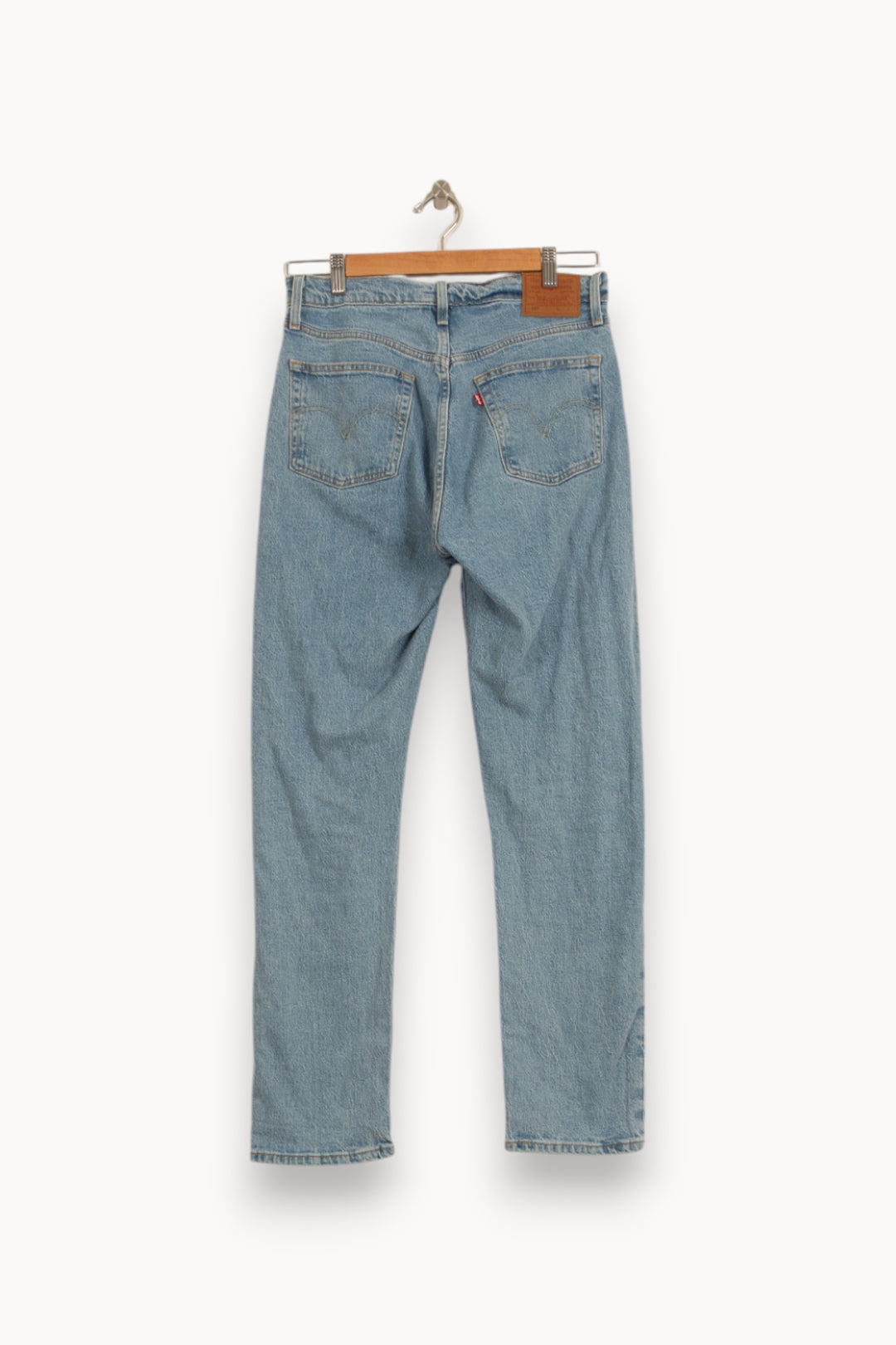 Jean Droit Bleu - Taille M/38 de la marque Levi's | PARAD35636 - Vendu par Paradigme - Image 4