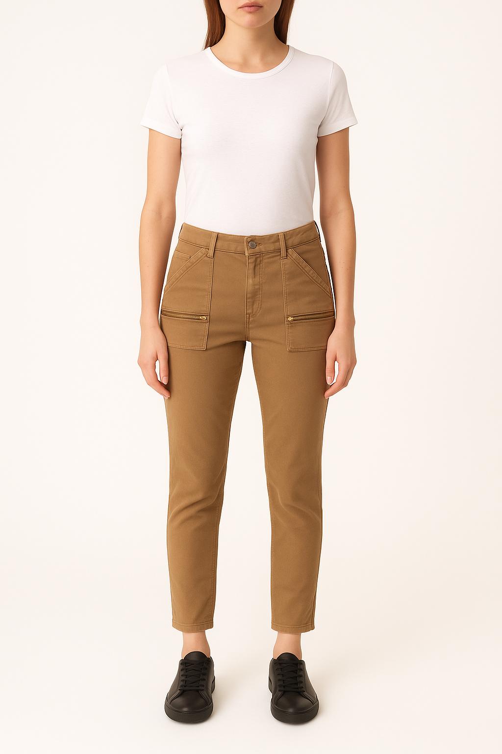 Pantalon Cargo Beige - Taille M/38 de la marque IKKS | PARAD35639 - Vendu par Paradigme - Image 1