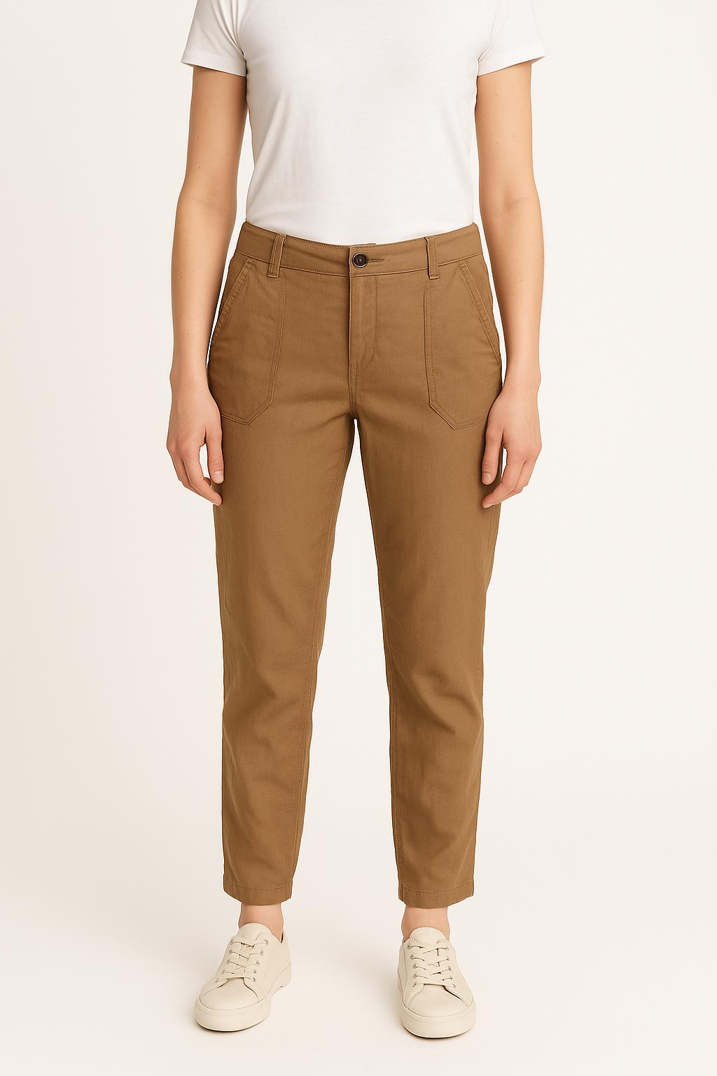 Pantalon Marron - Taille M/38 de la marque IKKS | PARAD35640 - Vendu par Paradigme - Image 1