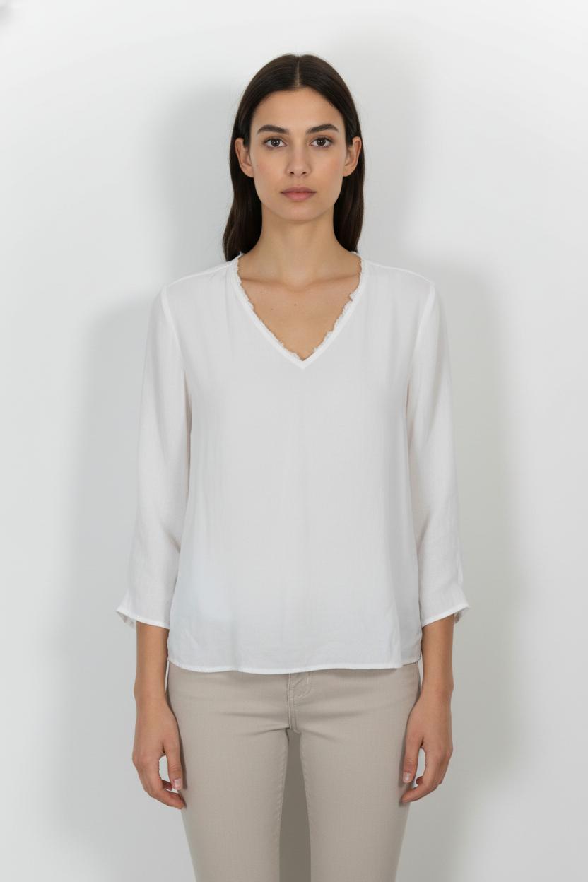 Blouse Blanche - Taille XL/42 de la marque Comptoir des Cotonniers | PARAD35643 - Vendu par Paradigme - Image 1