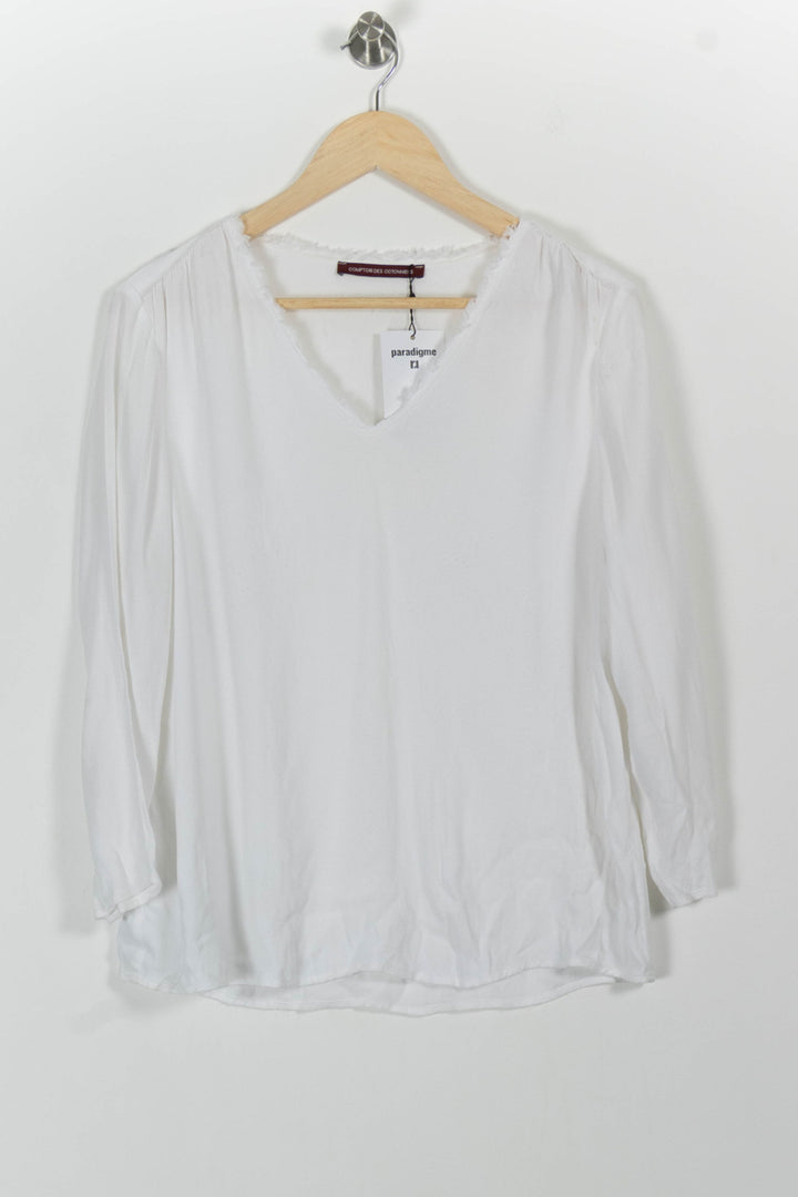 Blouse Blanche - Taille XL/42 de la marque Comptoir des Cotonniers | PARAD35643 - Vendu par Paradigme - Image 2