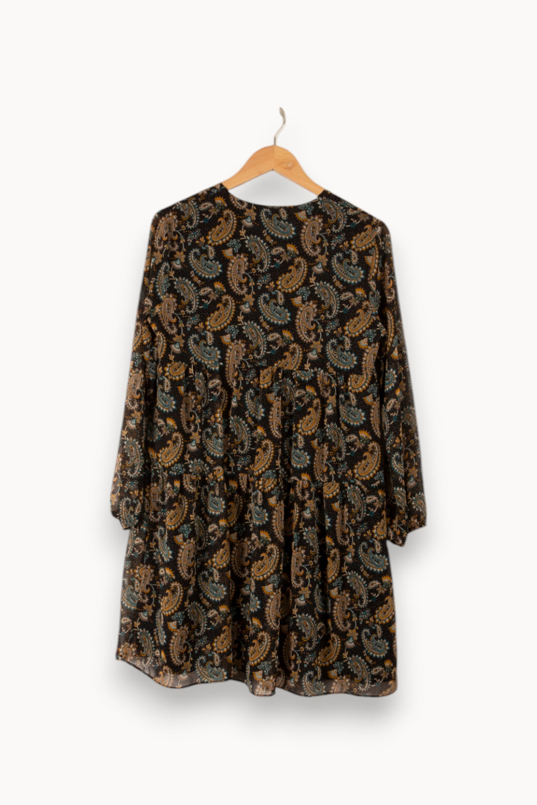 Robe noire à motifs - Taille M/38 de la marque One Step | PARAD35653 - Vendu par Paradigme - Image 3
