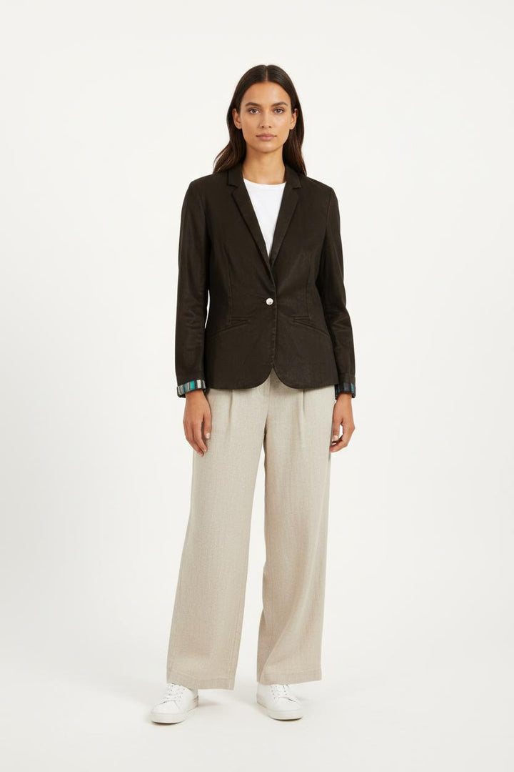 Blazer Noir - Taille L/40 de la marque One Step | PARAD35656 - Vendu par Paradigme - Image 1