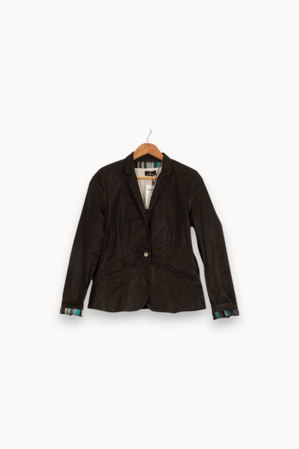 Blazer Noir - Taille L/40 de la marque One Step | PARAD35656 - Vendu par Paradigme - Image 2