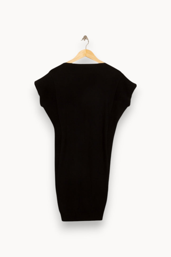 Robe Pull Noire - Taille M/38 de la marque IKKS | PARAD35659 - Vendu par Paradigme - Image 4