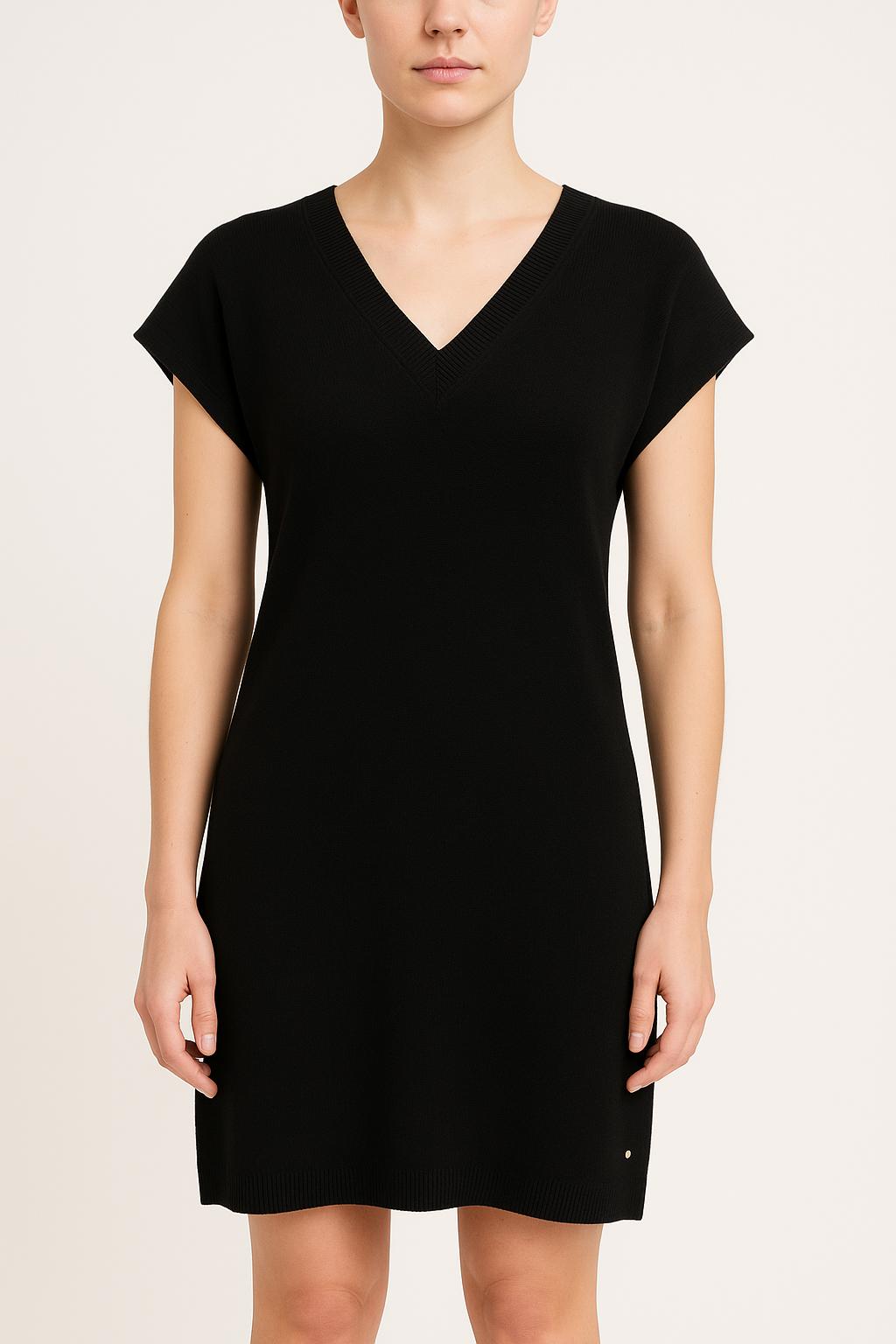 Robe Pull Noire - Taille M/38 de la marque IKKS | PARAD35659 - Vendu par Paradigme - Image 1