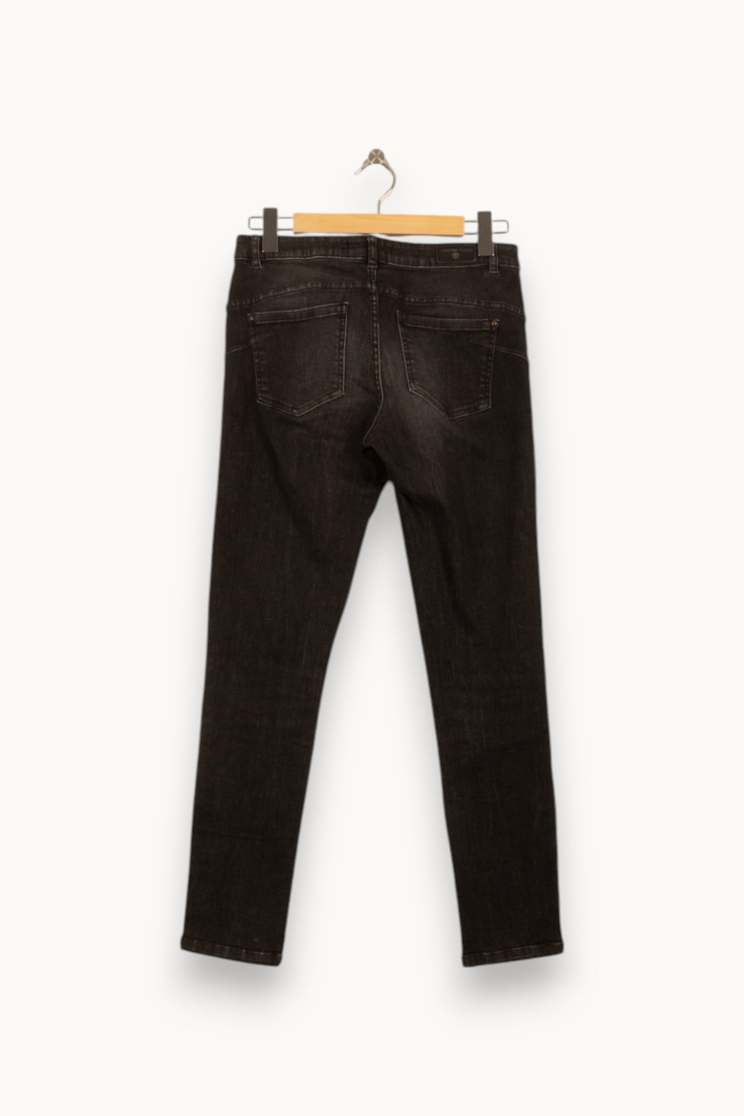 Jean Skinny Noir - Taille L/40 de la marque IKKS | PARAD35660 - Vendu par Paradigme - Image 4