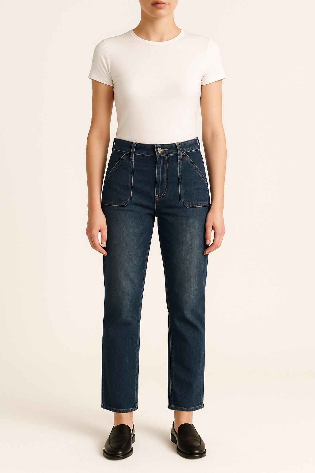 Jean Bleu - Taille M/38 de la marque ba&sh | PARAD35661 - Vendu par Paradigme - Image 1