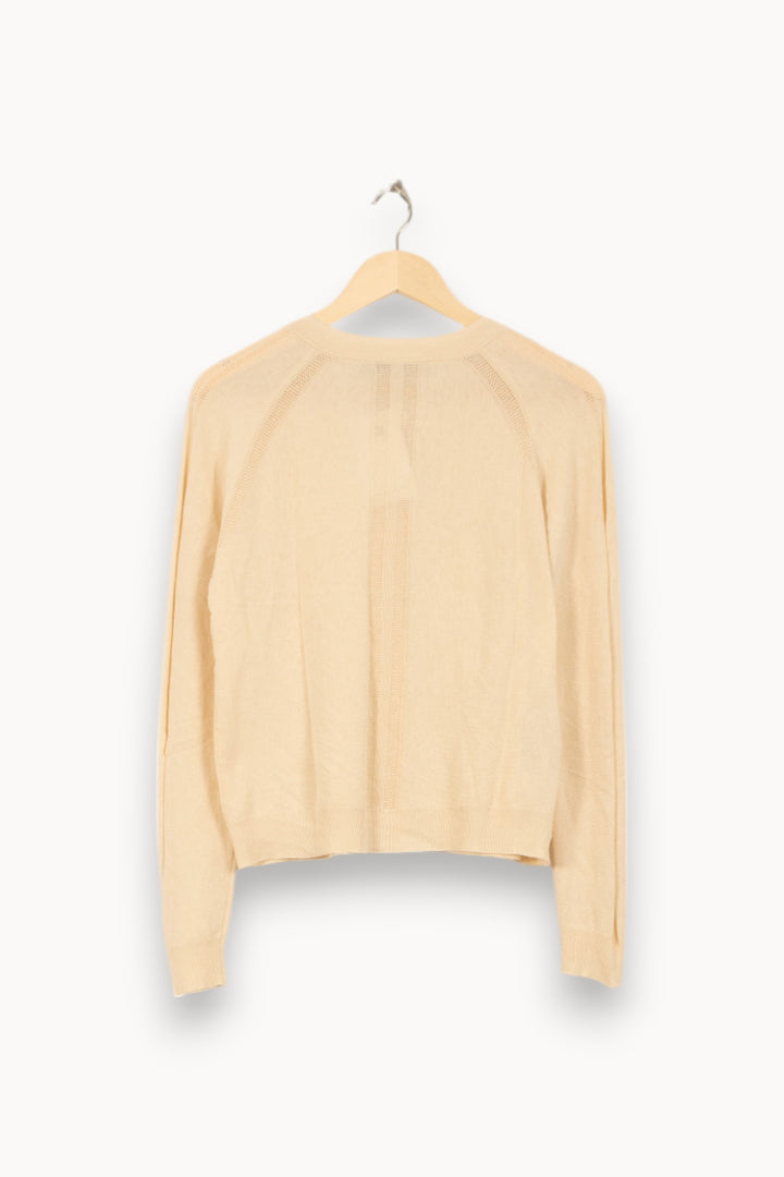 Cardigan Beige - Taille M/38 de la marque Comptoir des Cotonniers | PARAD35666 - Vendu par Paradigme - Image 4