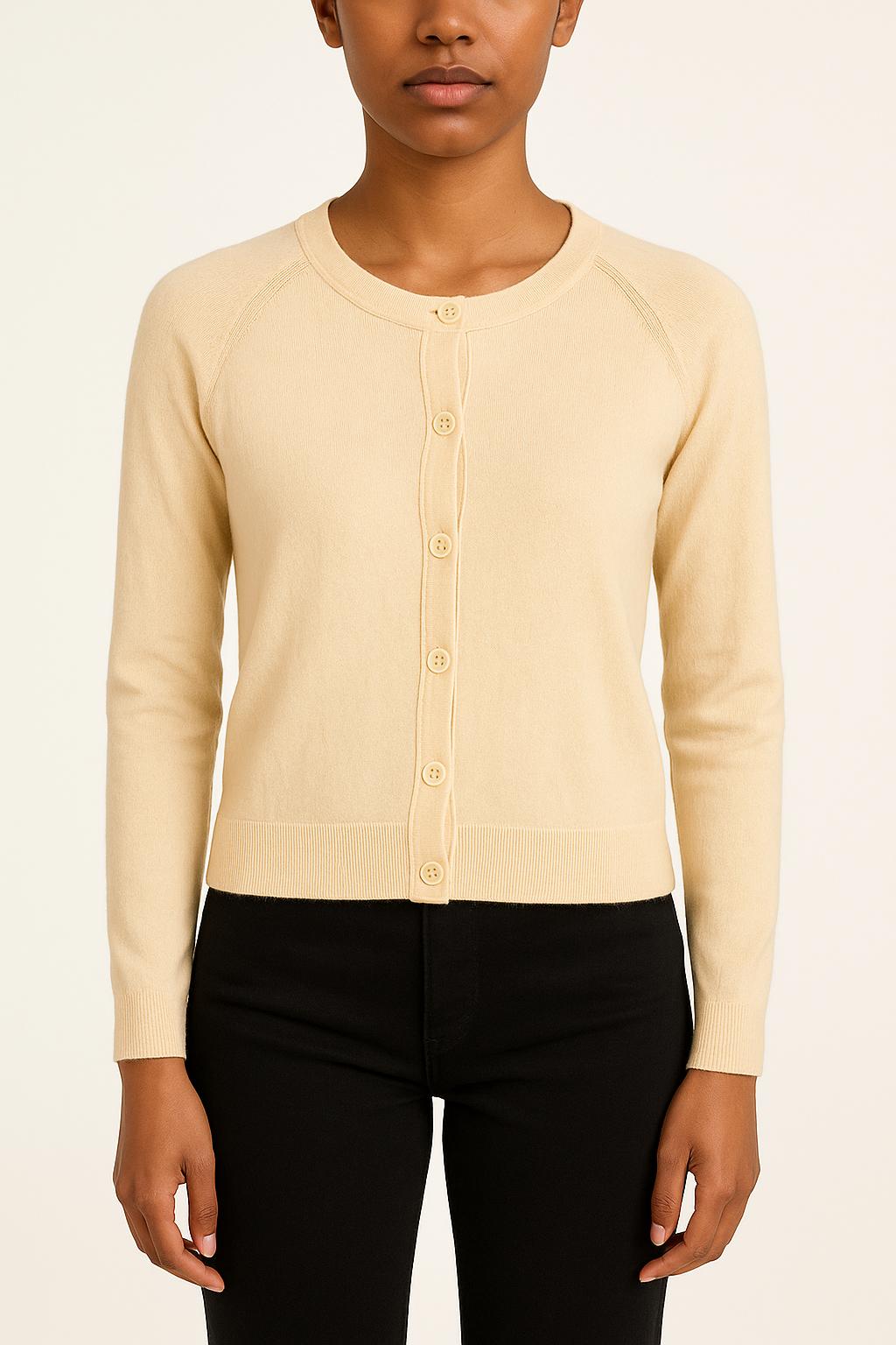 Cardigan Beige - Taille M/38 de la marque Comptoir des Cotonniers | PARAD35666 - Vendu par Paradigme - Image 1