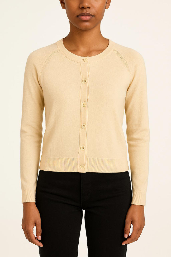 Cardigan Beige - Taille M/38 de la marque Comptoir des Cotonniers | PARAD35666 - Vendu par Paradigme - Image 1