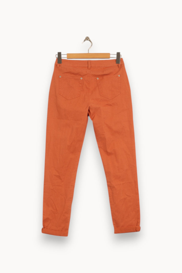 Pantalon Chino Orange - Taille S/36 de la marque Maison 123 | PARAD35710 - Vendu par Paradigme - Image 4