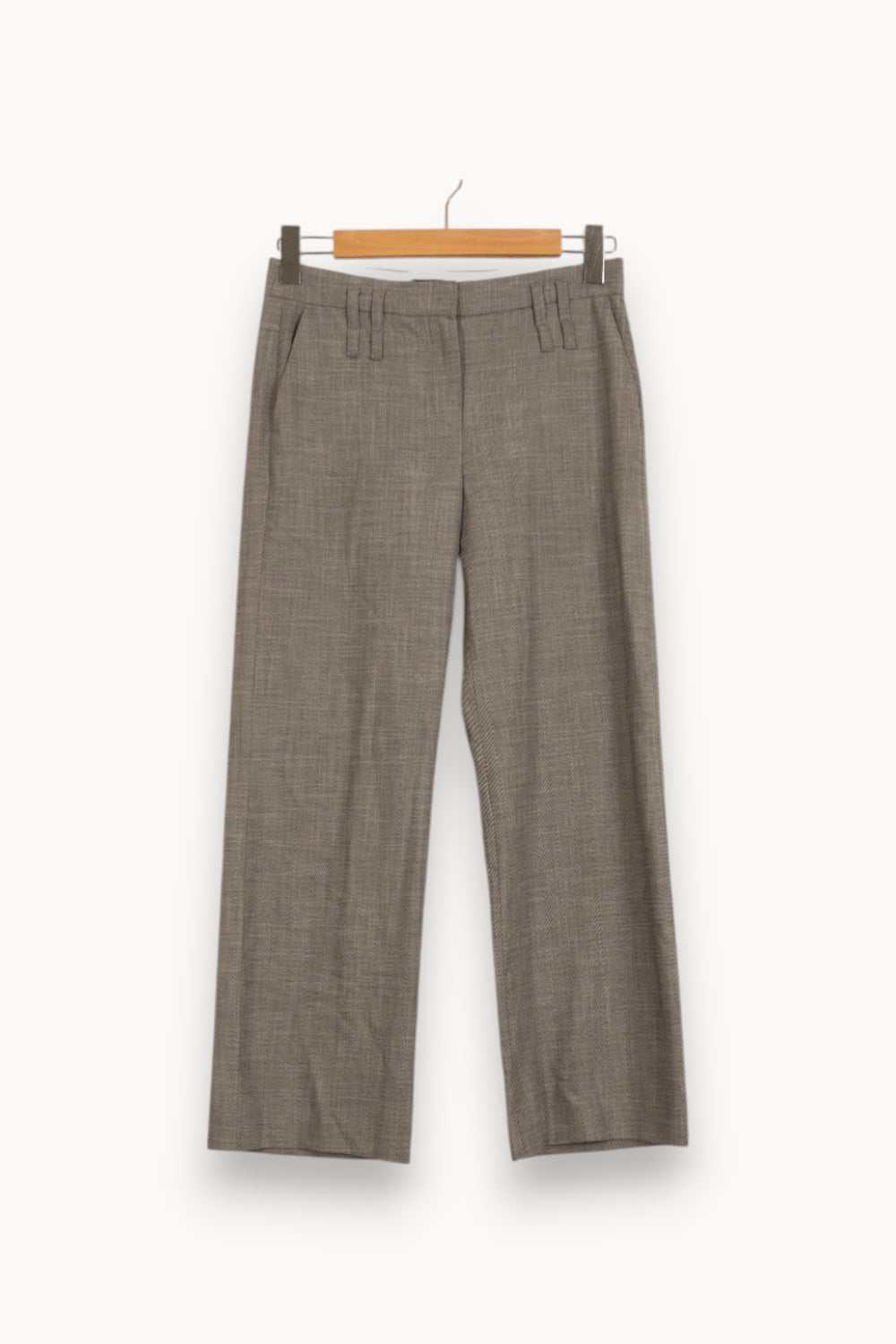 Pantalon Droit Gris - Taille S/36 de la marque Caroll | PARAD35728 - Vendu par Paradigme - Image 2