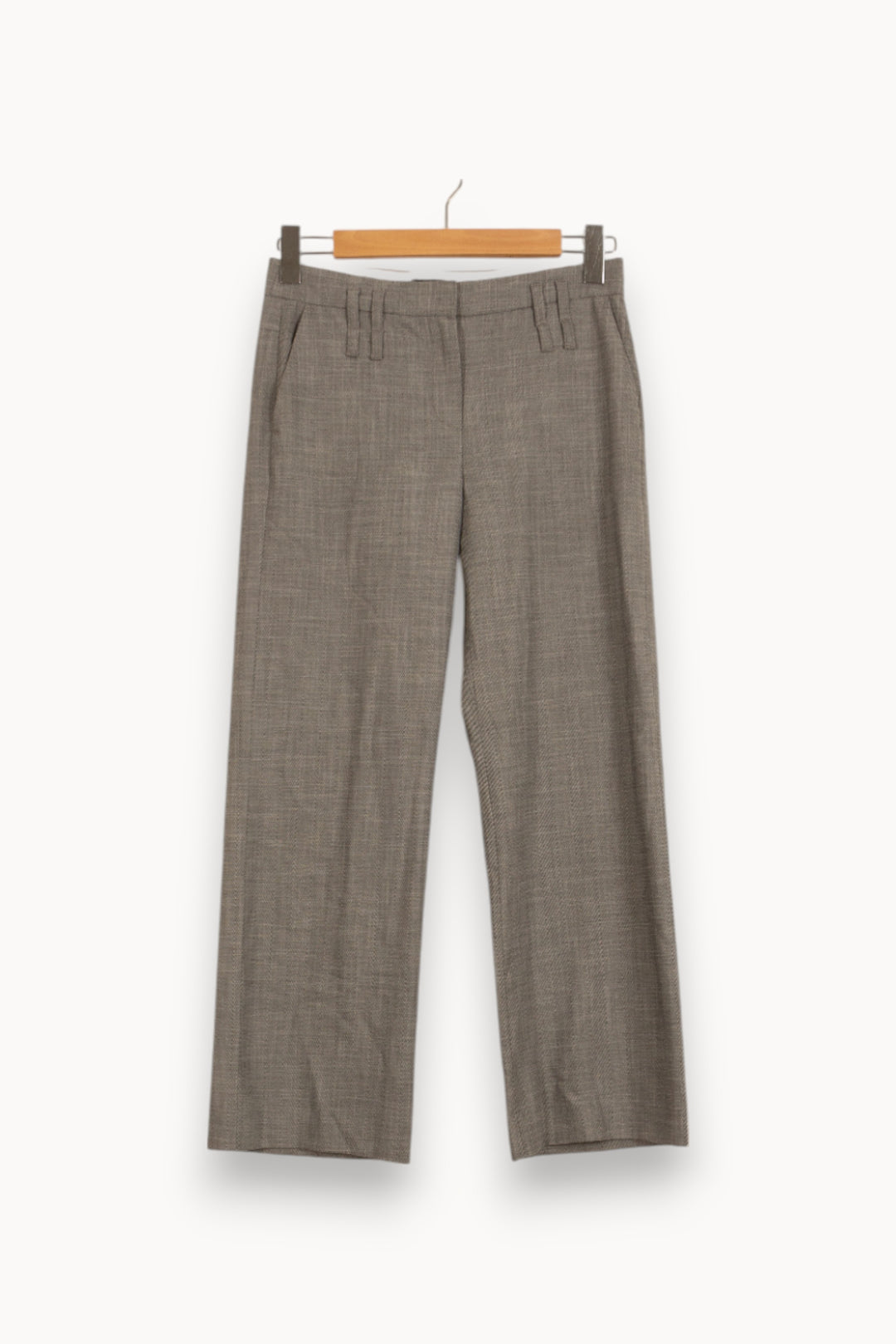 Pantalon Droit Gris - Taille S/36 de la marque Caroll | PARAD35728 - Vendu par Paradigme - Image 2