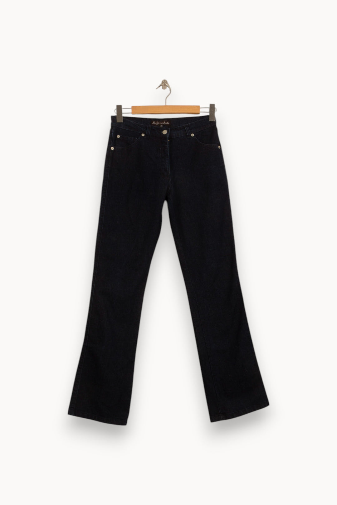 Jean Bleu Foncé - Taille L/40 de la marque La Fée Maraboutée | PARAD35734 - Vendu par Paradigme - Image 2