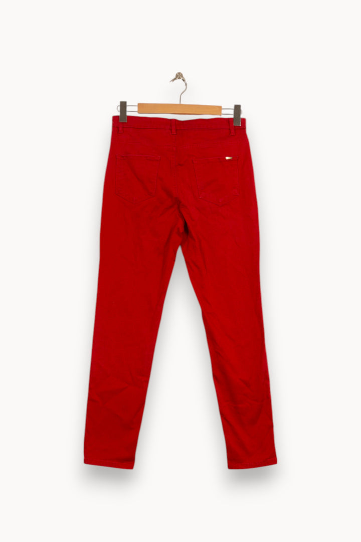 Jean Rouge - Taille L/40 de la marque Caroll | PARAD35740 - Vendu par Paradigme - Image 4