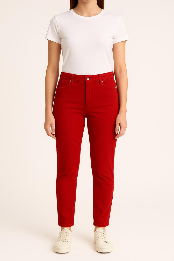 Jean Rouge - Taille L/40 de la marque Caroll | PARAD35740 - Vendu par Paradigme - Image 1