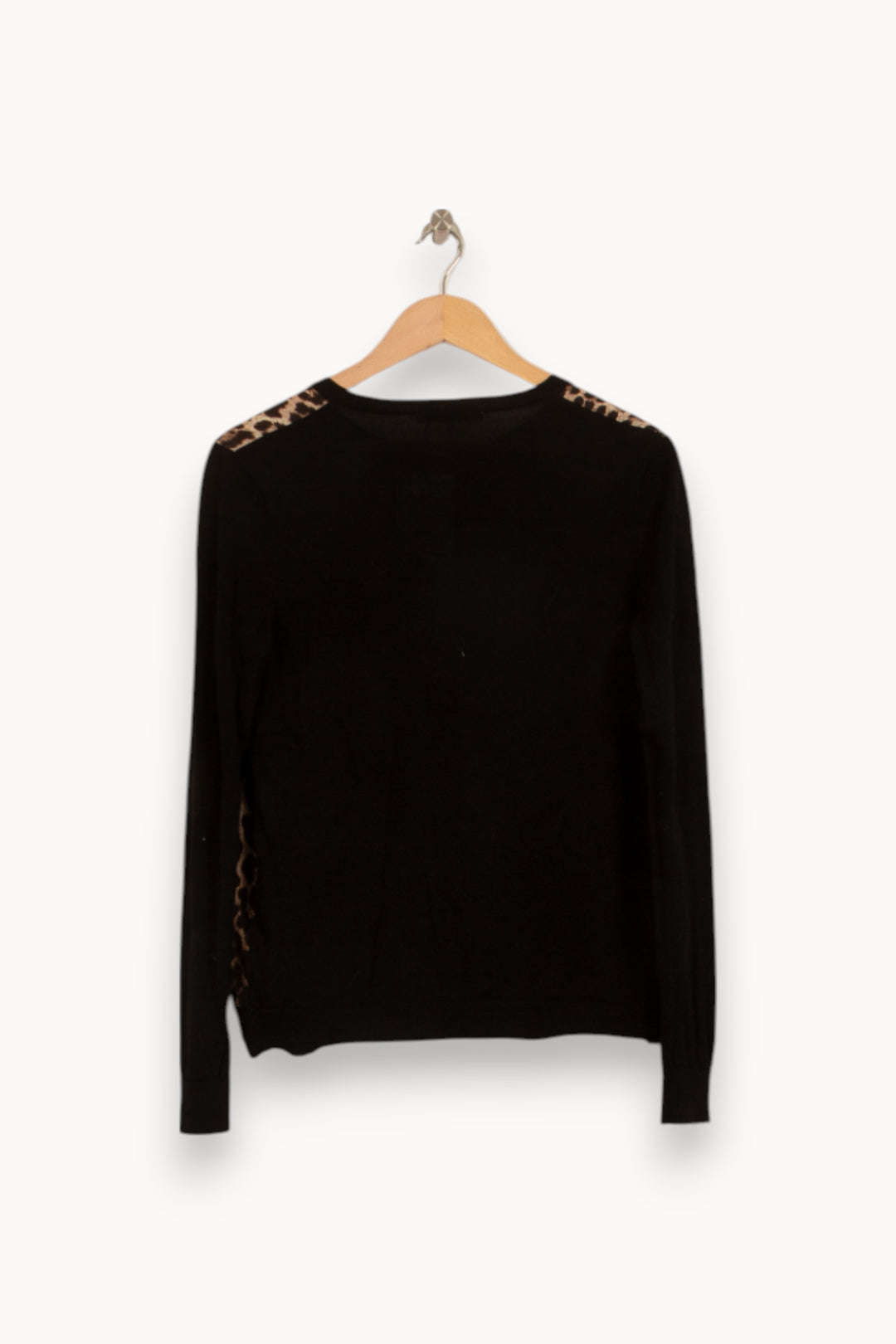 Cardigan Noir et Marron - Taille M/38 de la marque Gerard Darel | PARAD35742 - Vendu par Paradigme - Image 4