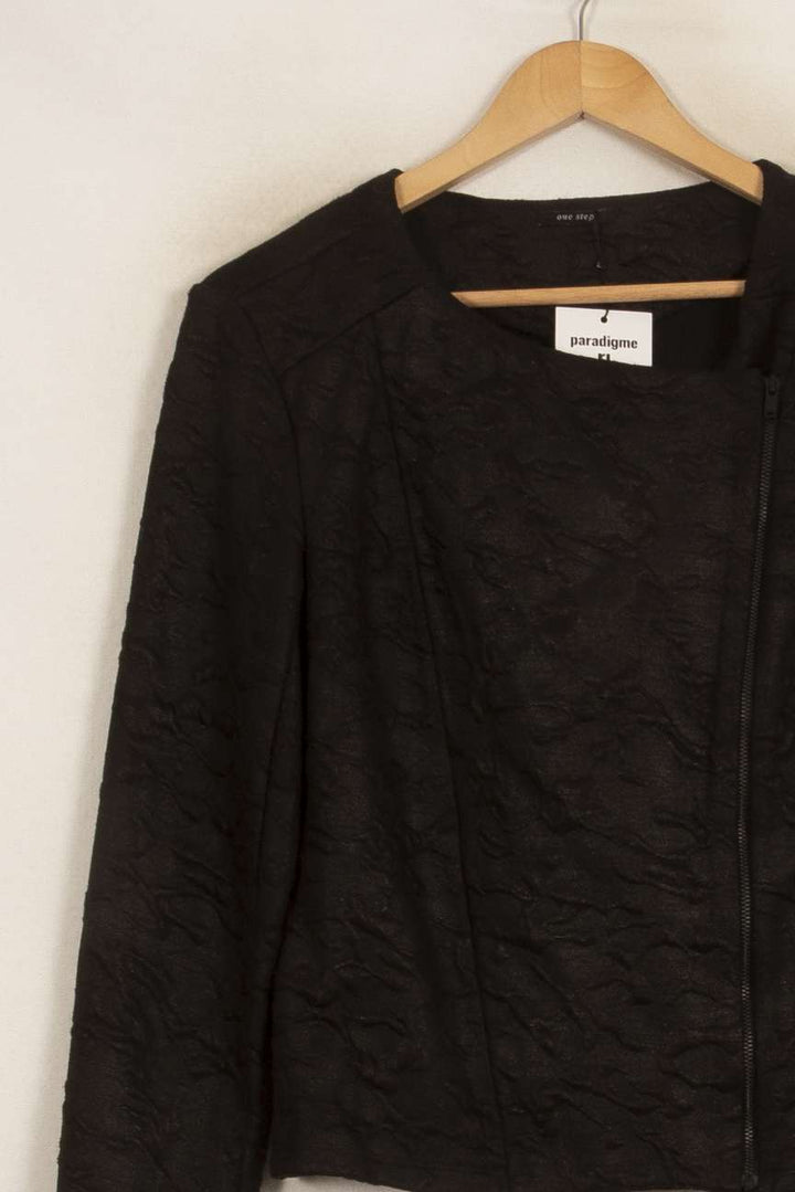 Veste Noire - Taille M/38 de la marque One Step | PARAD35748 - Vendu par Paradigme - Image 3