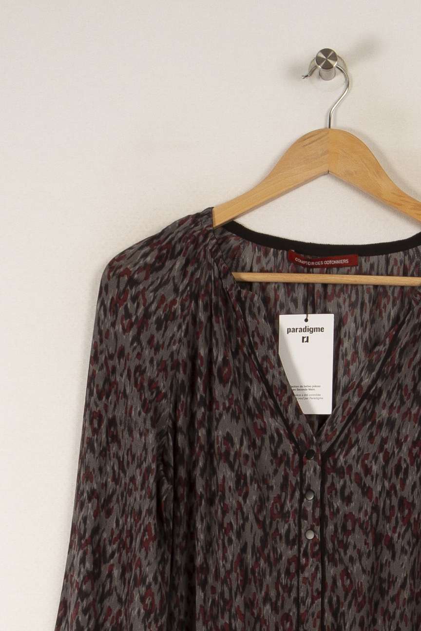 Robe grise - Taille L/40 de la marque Comptoir des Cotonniers | PARAD35765 - Vendu par Paradigme - Image 2