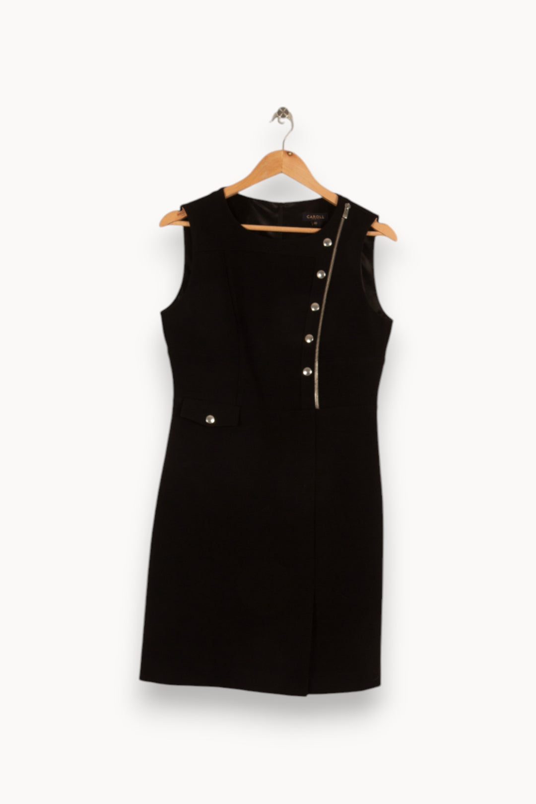 Robe noire - Taille L/40 de la marque Caroll | PARAD35767 - Vendu par Paradigme - Image 1