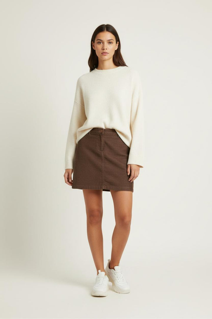 Jupe marron - Taille XS/34 de la marque Sessùn | PARAD35856 - Vendu par Paradigme - Image 1